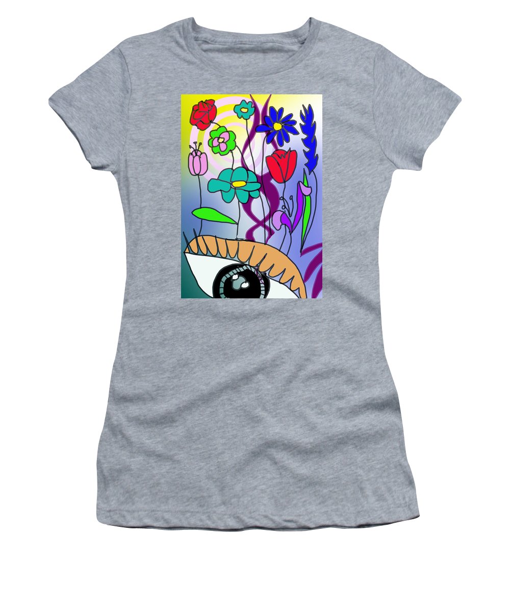 Watching The Flowers Grow - Women's T-Shirt