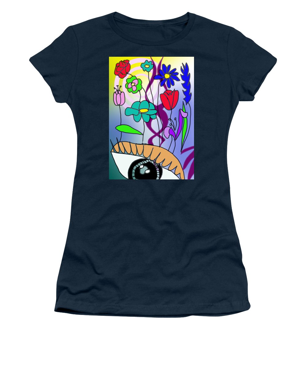 Watching The Flowers Grow - Women's T-Shirt