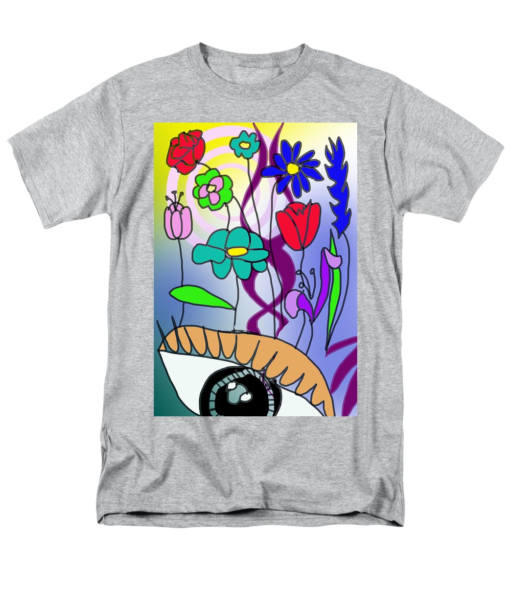 Watching The Flowers Grow - Men's T-Shirt (Regular Fit)