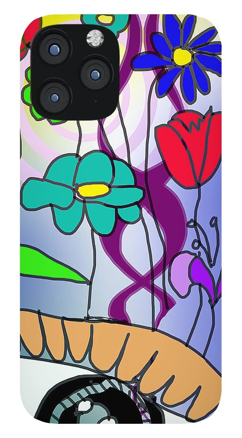 Watching The Flowers Grow - Phone Case