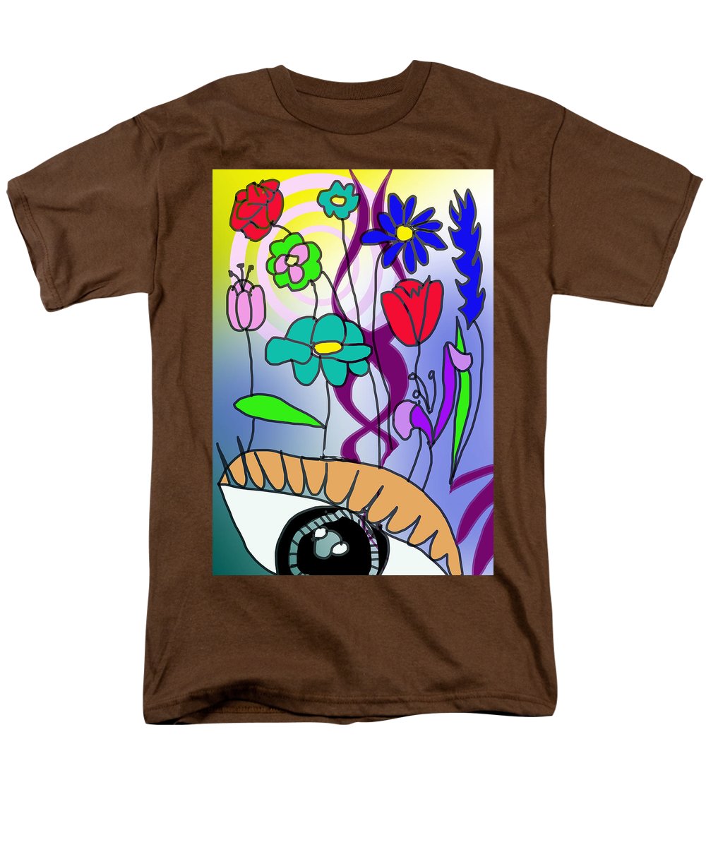 Watching The Flowers Grow - Men's T-Shirt (Regular Fit)