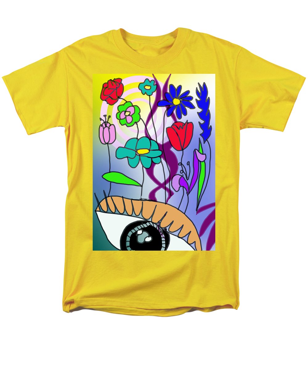 Watching The Flowers Grow - Men's T-Shirt (Regular Fit)