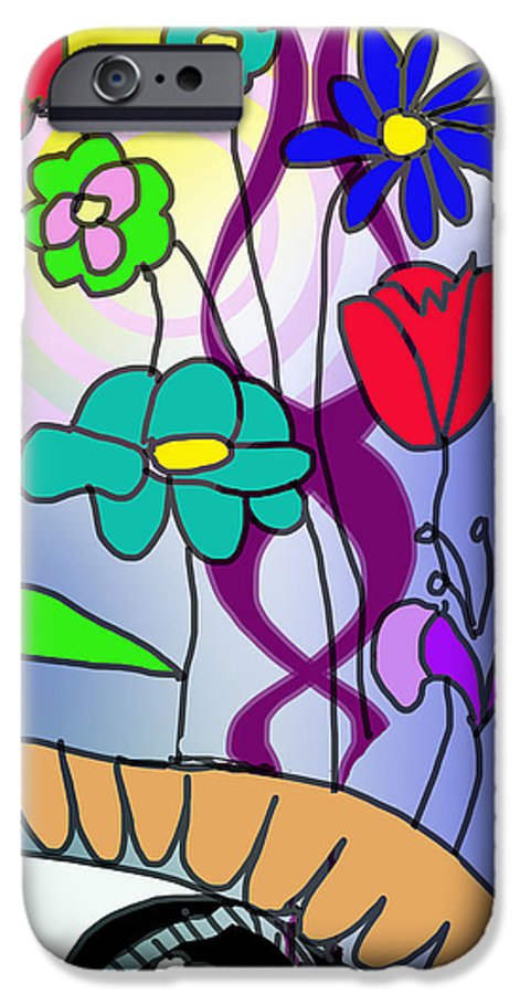 Watching The Flowers Grow - Phone Case