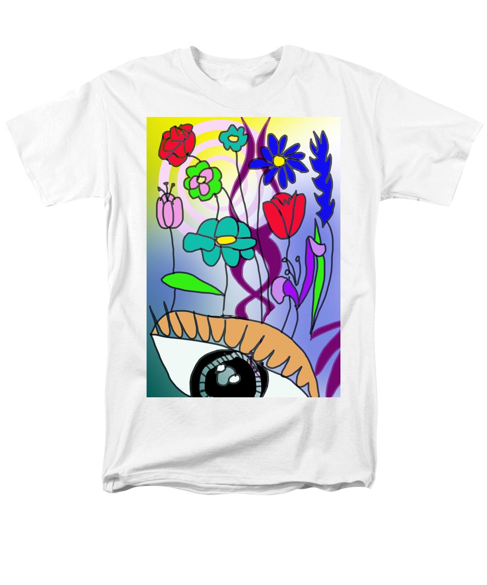 Watching The Flowers Grow - Men's T-Shirt (Regular Fit)