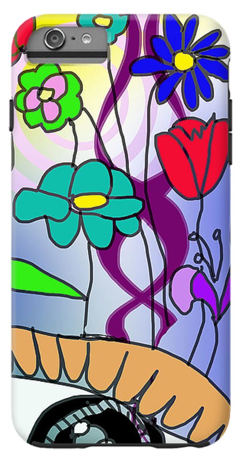 Watching The Flowers Grow - Phone Case