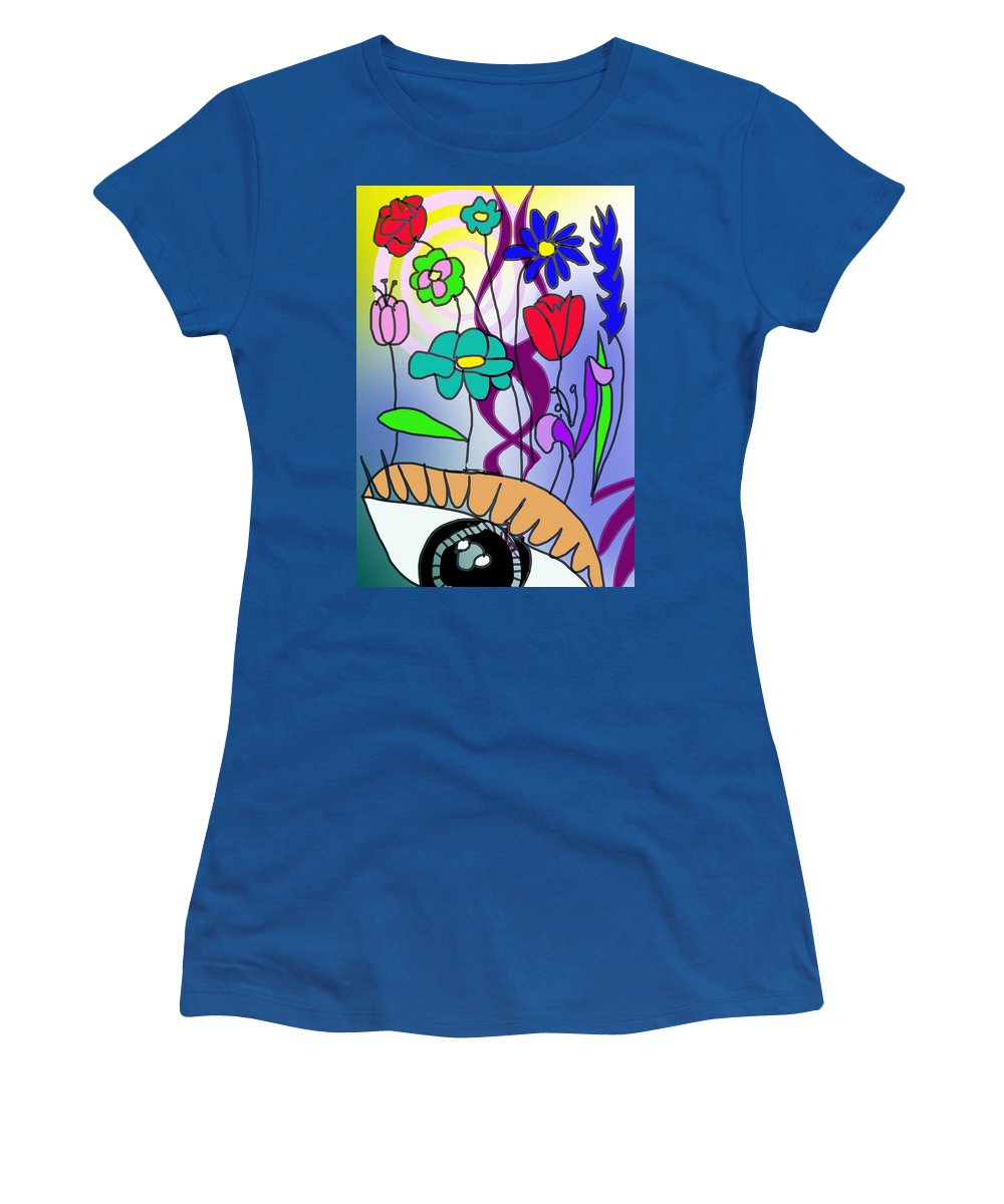 Watching The Flowers Grow - Women's T-Shirt