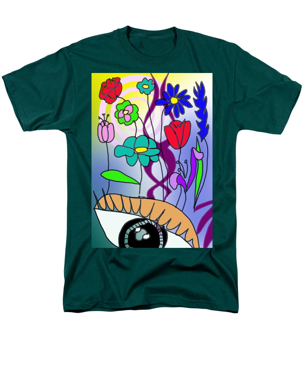 Watching The Flowers Grow - Men's T-Shirt (Regular Fit)