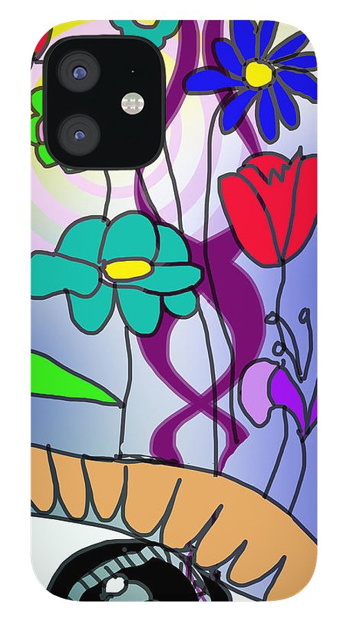 Watching The Flowers Grow - Phone Case