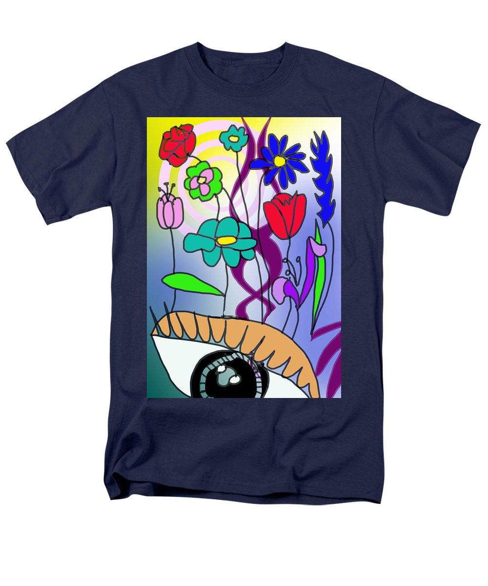 Watching The Flowers Grow - Men's T-Shirt (Regular Fit)