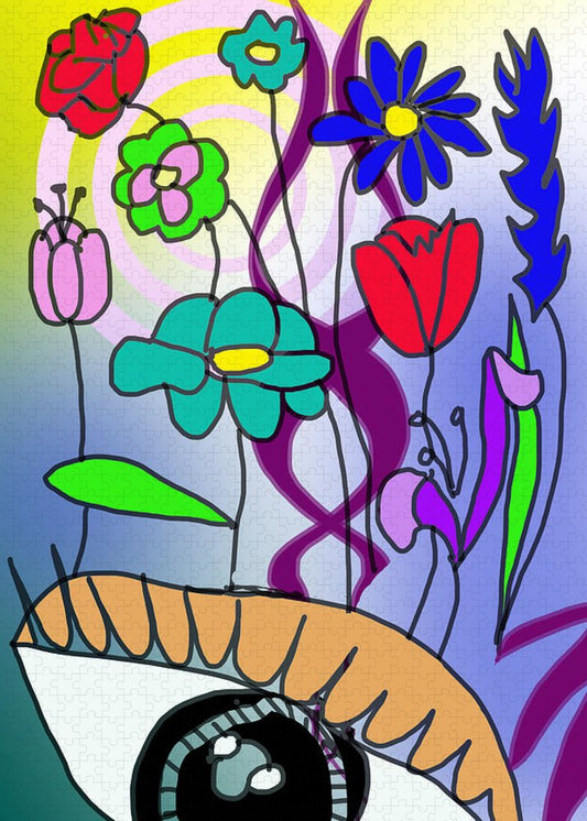 Watching The Flowers Grow - Puzzle
