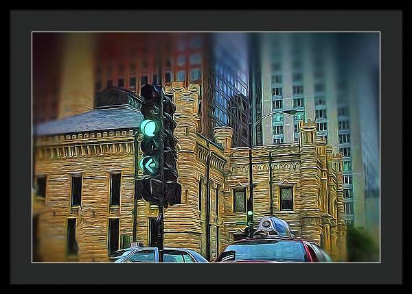 Water Tower Chicago - Framed Print