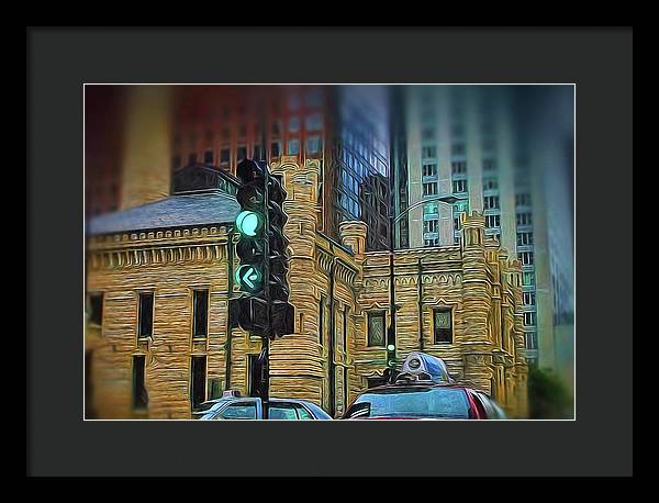Water Tower Chicago - Framed Print