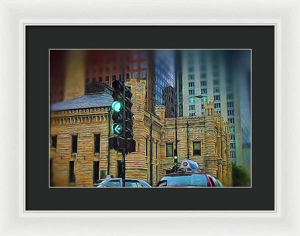 Water Tower Chicago - Framed Print