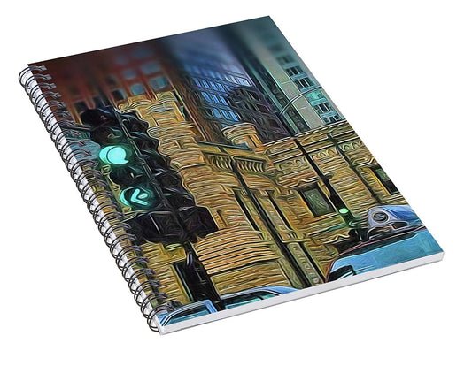 Water Tower Chicago - Spiral Notebook