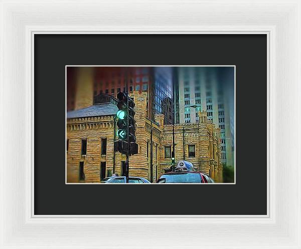 Water Tower Chicago - Framed Print