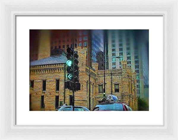Water Tower Chicago - Framed Print