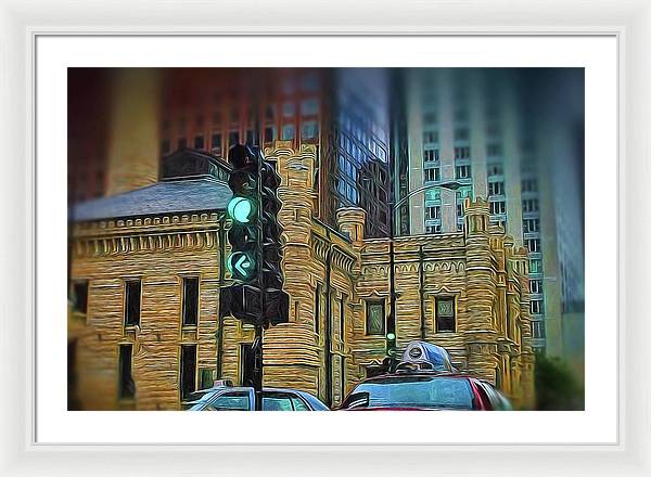 Water Tower Chicago - Framed Print