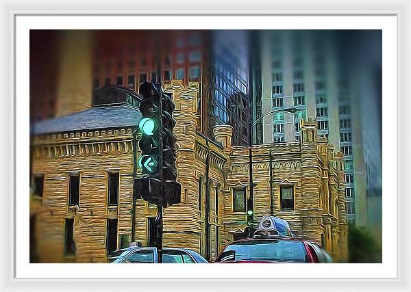 Water Tower Chicago - Framed Print