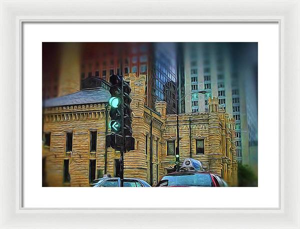 Water Tower Chicago - Framed Print