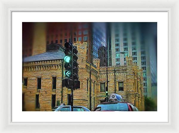 Water Tower Chicago - Framed Print