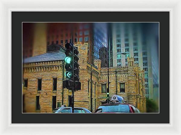 Water Tower Chicago - Framed Print