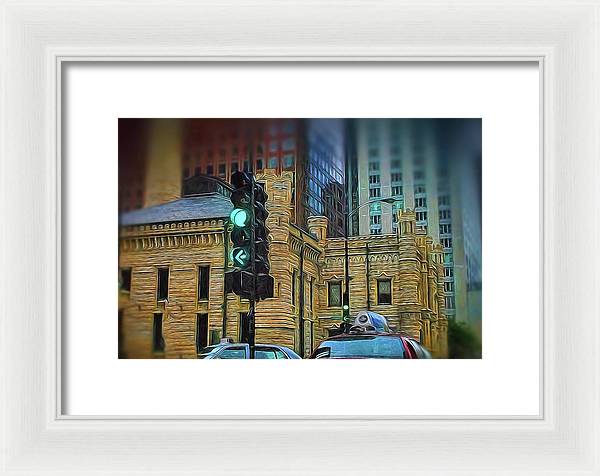 Water Tower Chicago - Framed Print