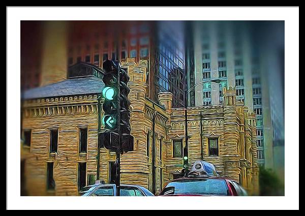 Water Tower Chicago - Framed Print