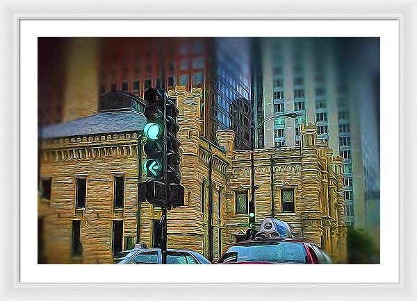 Water Tower Chicago - Framed Print