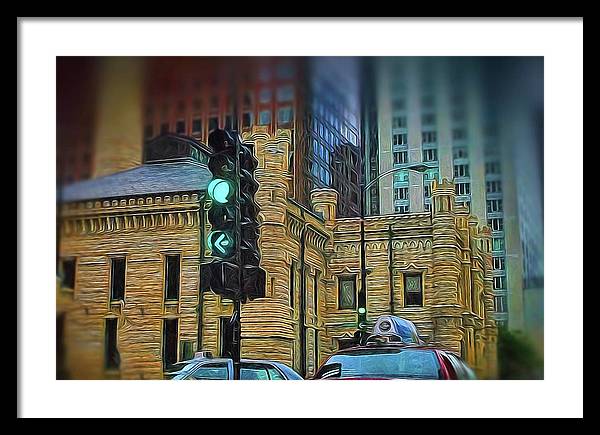 Water Tower Chicago - Framed Print