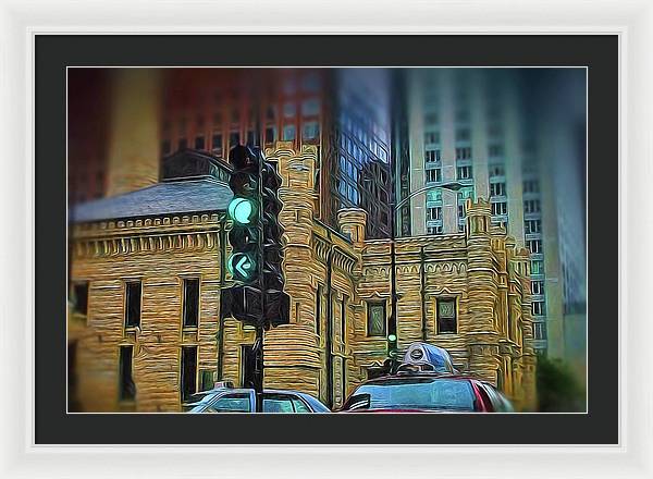 Water Tower Chicago - Framed Print