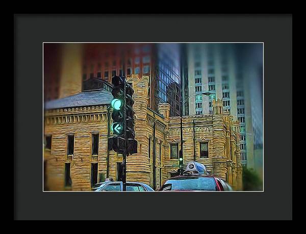 Water Tower Chicago - Framed Print