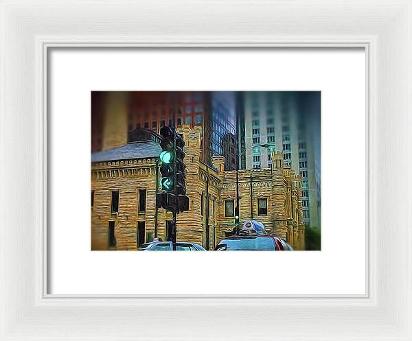 Water Tower Chicago - Framed Print