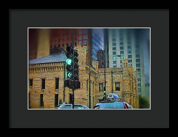 Water Tower Chicago - Framed Print