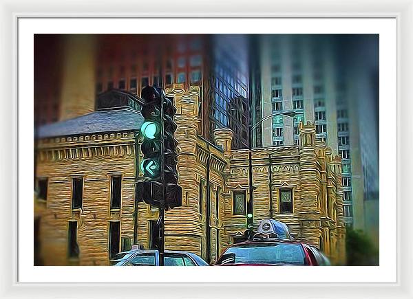 Water Tower Chicago - Framed Print