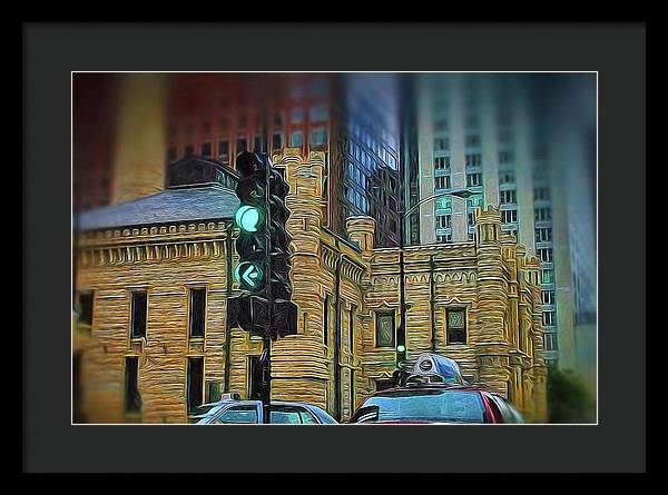 Water Tower Chicago - Framed Print