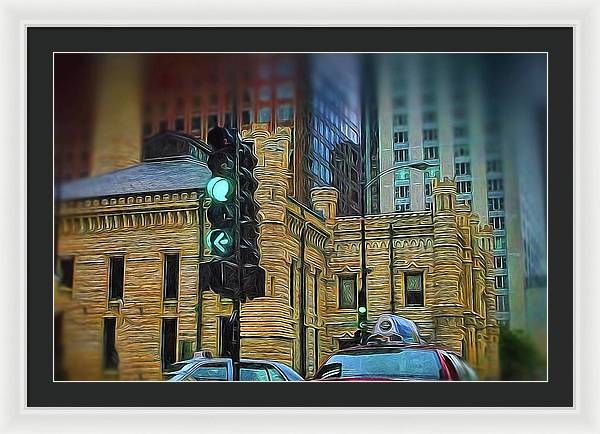 Water Tower Chicago - Framed Print