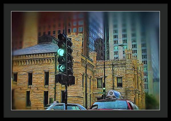 Water Tower Chicago - Framed Print