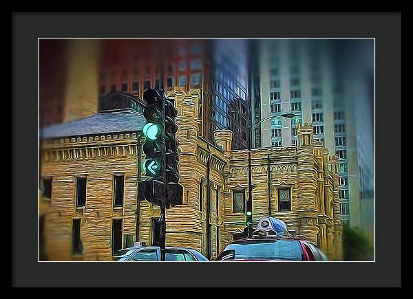 Water Tower Chicago - Framed Print