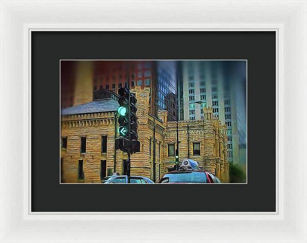Water Tower Chicago - Framed Print