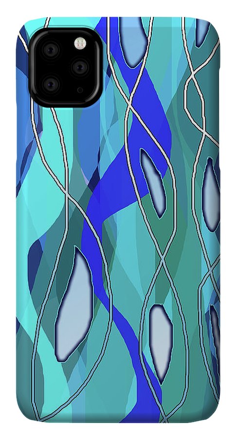 Wavy Blue - Phone Case