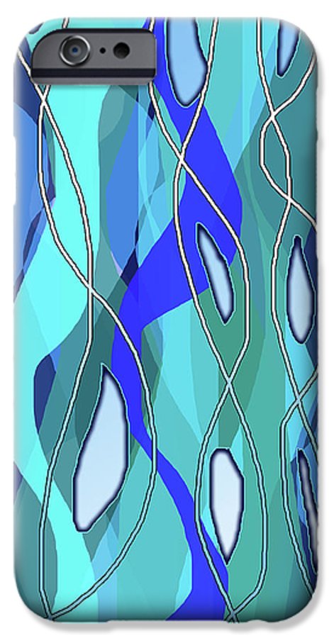 Wavy Blue - Phone Case