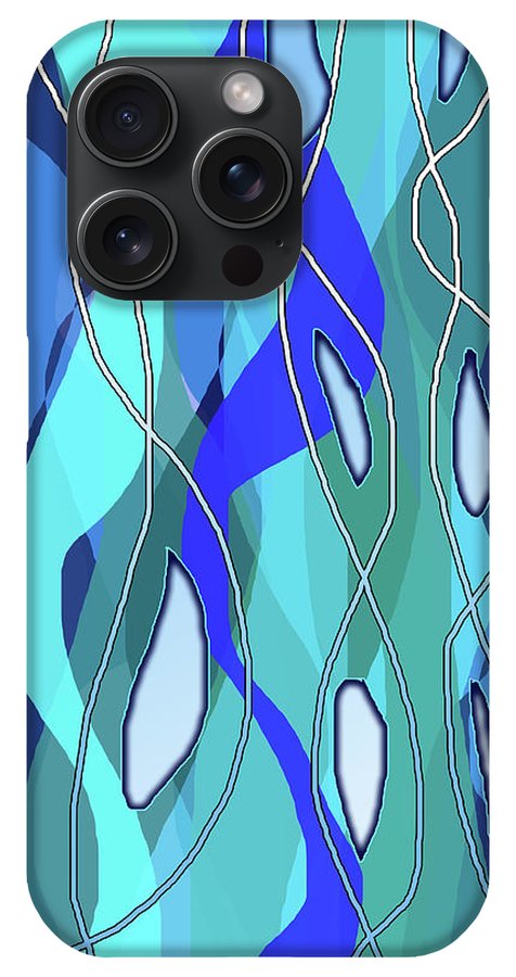 Wavy Blue - Phone Case