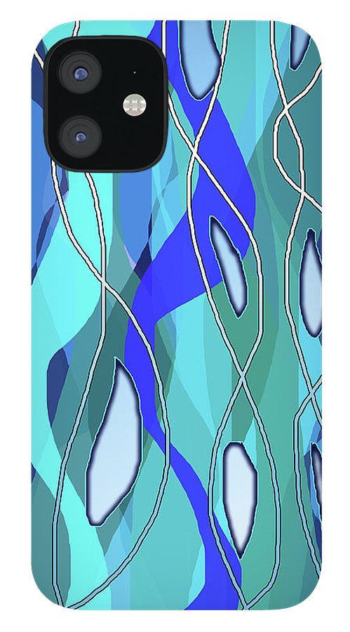 Wavy Blue - Phone Case