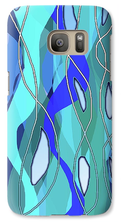 Wavy Blue - Phone Case