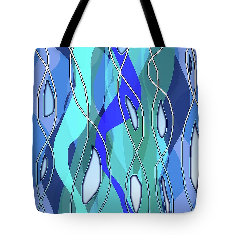 Wavy Blue - Tote Bag