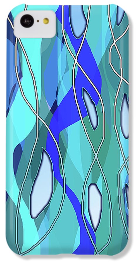 Wavy Blue - Phone Case
