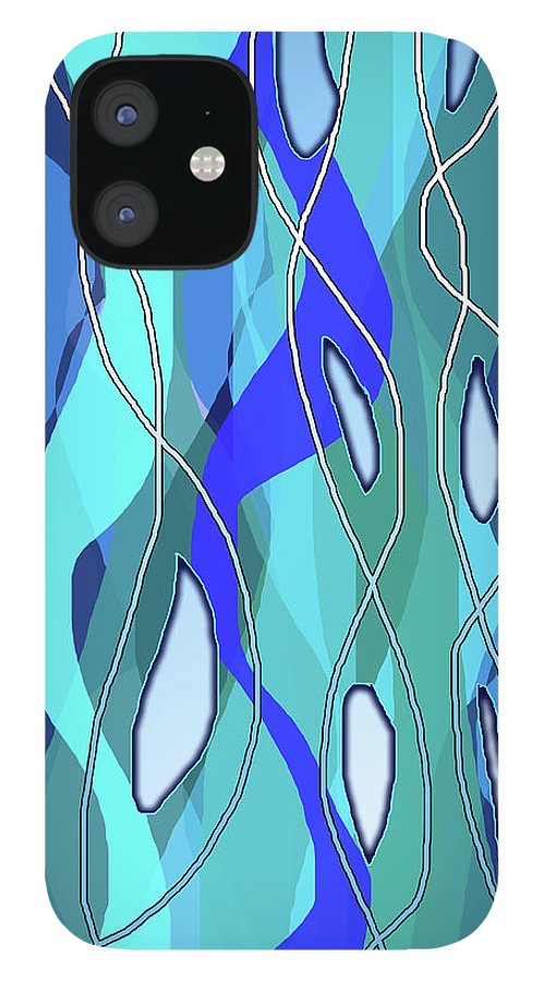 Wavy Blue - Phone Case