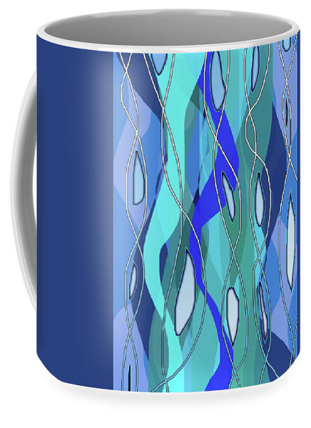 Wavy Blue - Mug