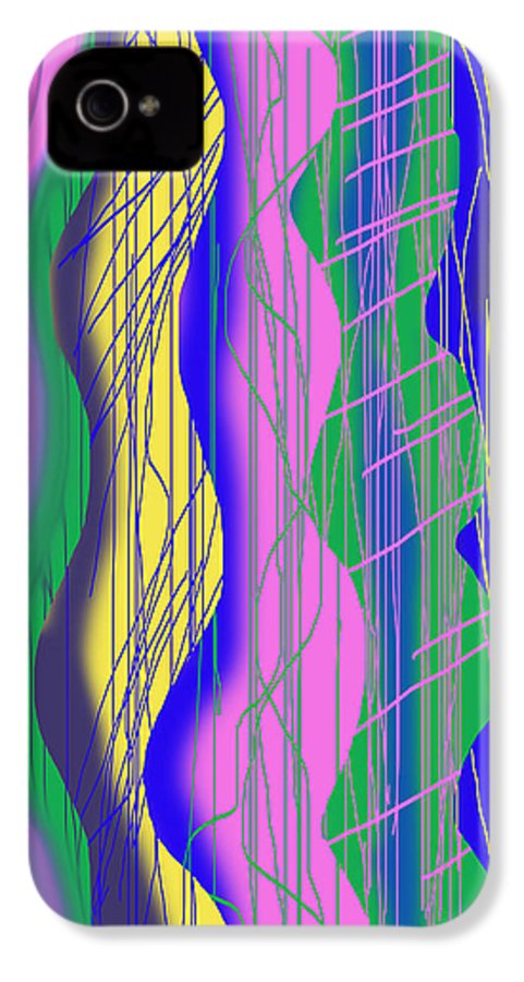 Wavy Scribble Abstract - Phone Case