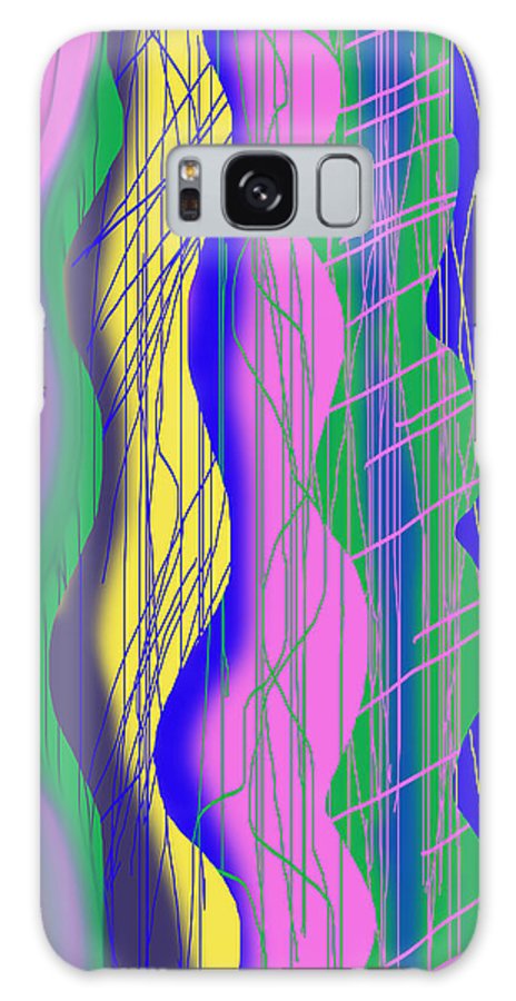 Wavy Scribble Abstract - Phone Case